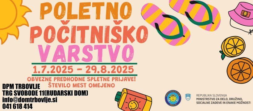 POLETNO POČITNIŠKO VARSTVO 2025