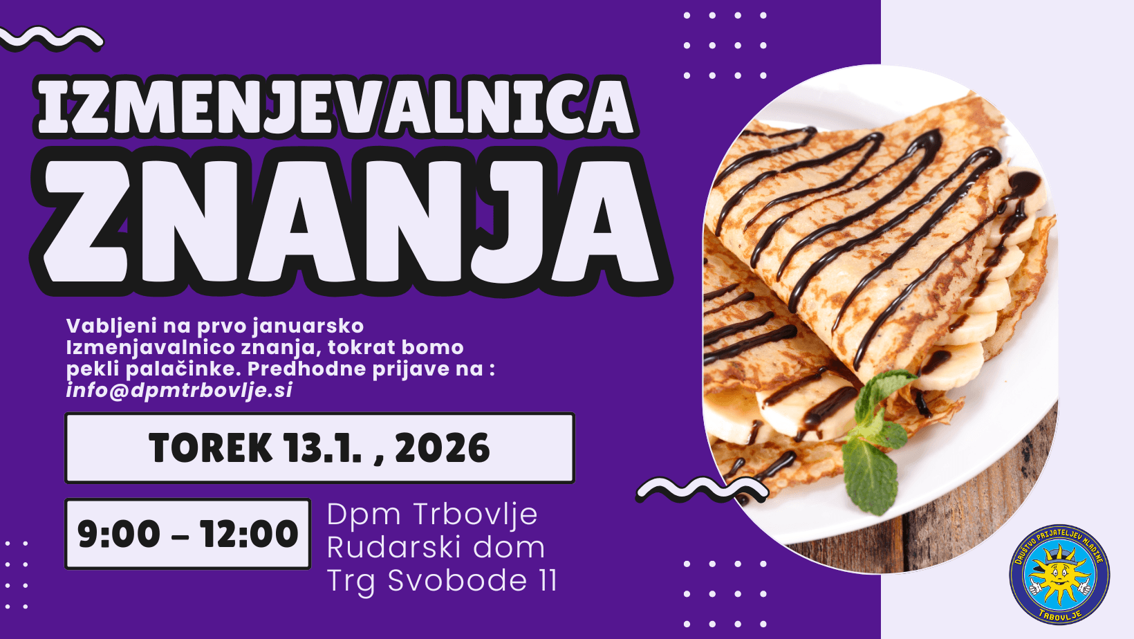 Izmenjevalnica znanja-peka palačink