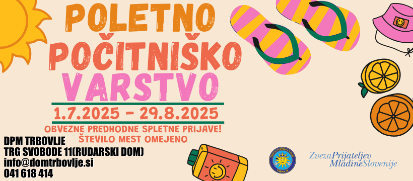 POLETNO POČITNIŠKO VARSTVO